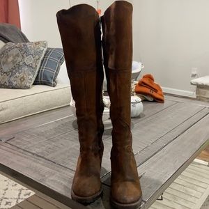 Freebird by Steve Madden over the knee boot. Size 7